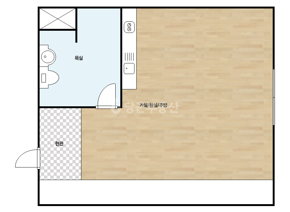확장 평면도