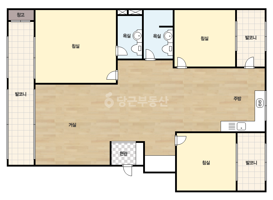 기본 평면도
