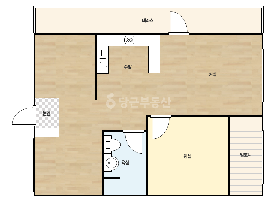 확장 평면도