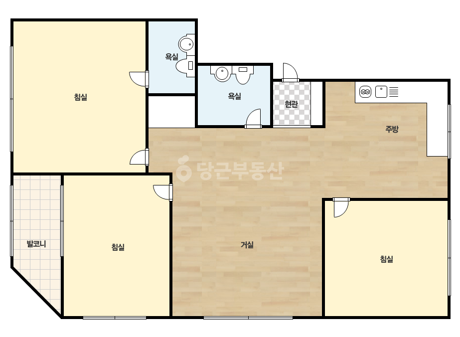 확장 평면도