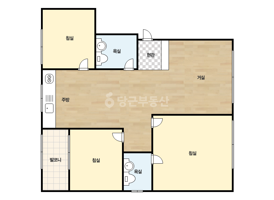 확장 평면도
