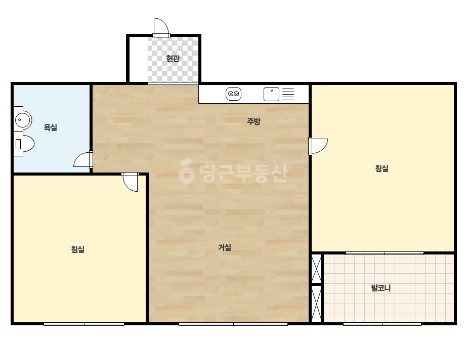 확장 평면도