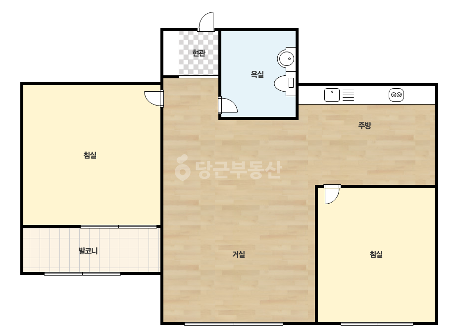 확장 평면도