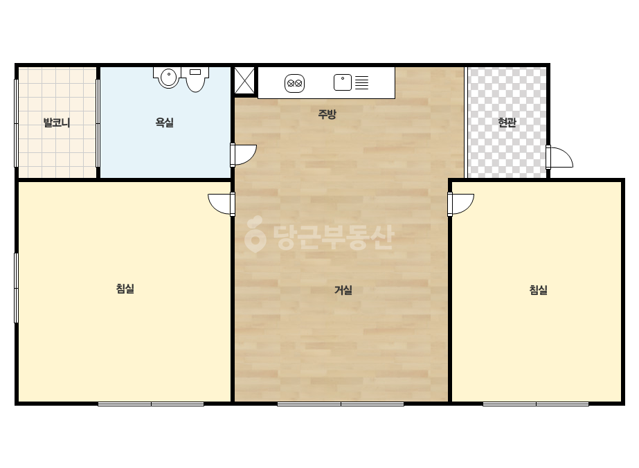 확장 평면도