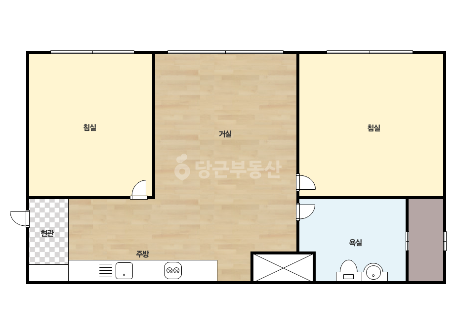 확장 평면도