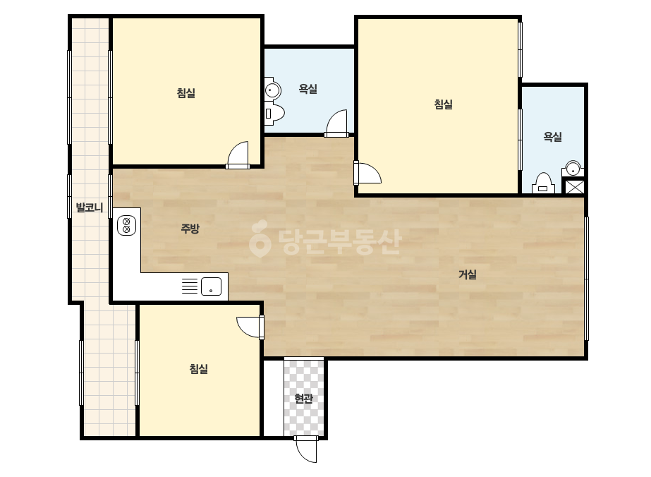 확장 평면도