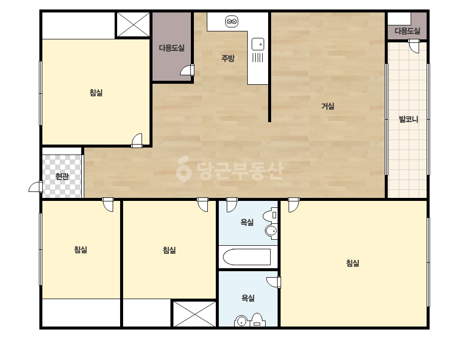 기본 평면도