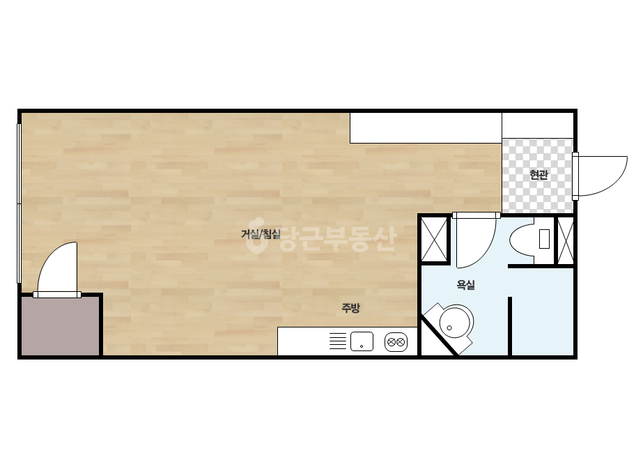 확장 평면도