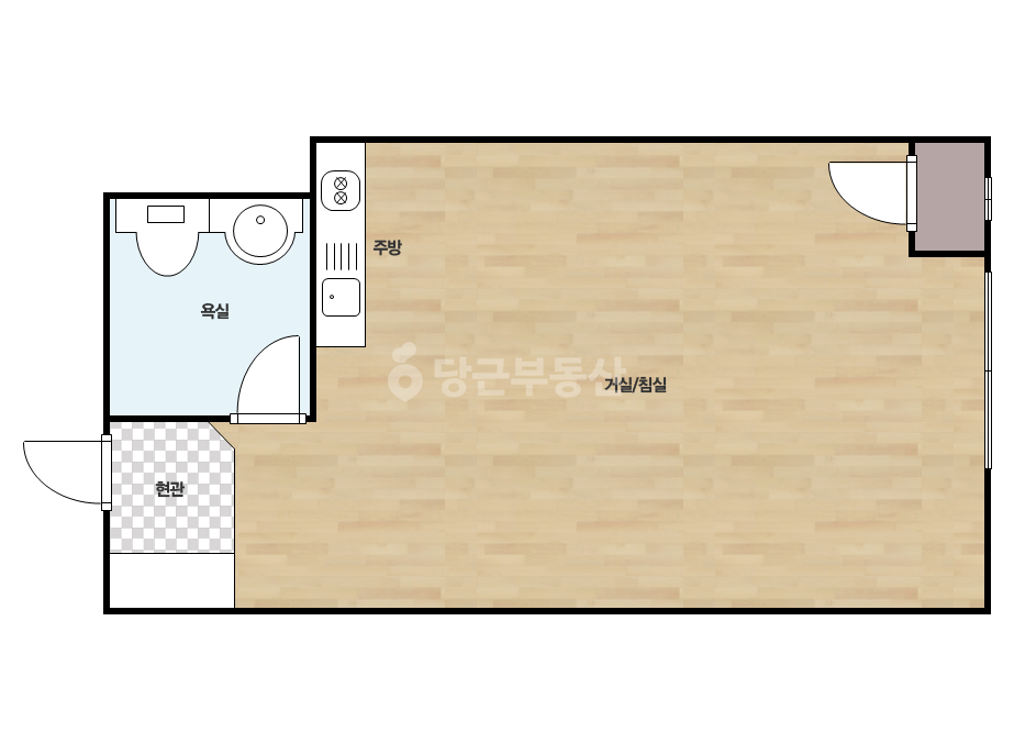 확장 평면도