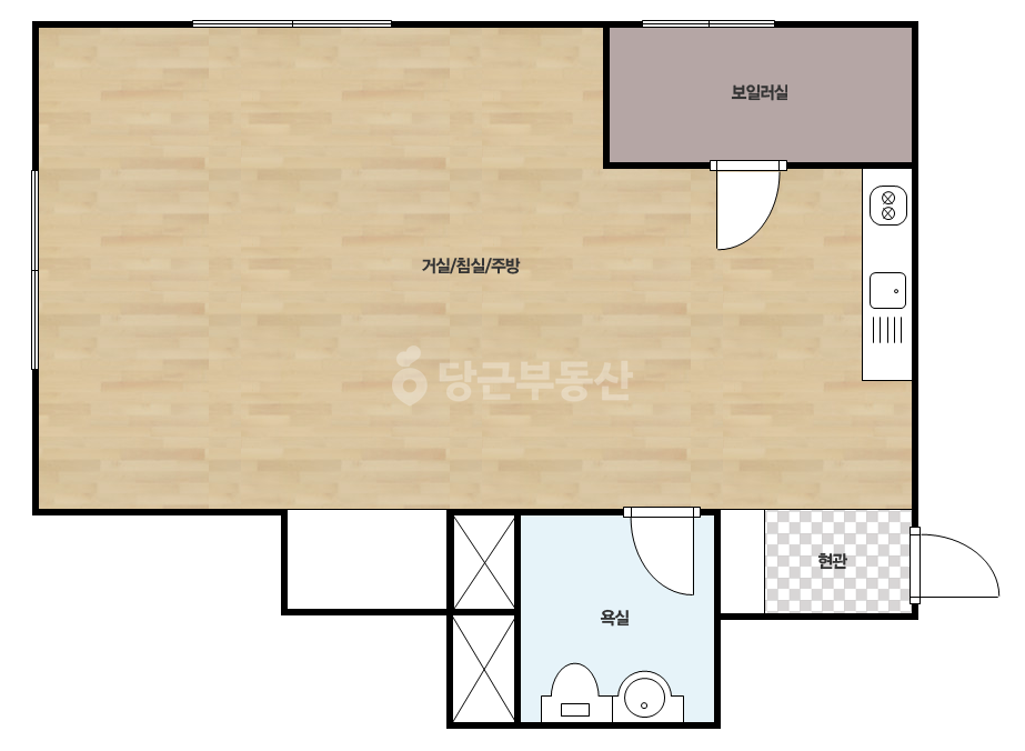 확장 평면도