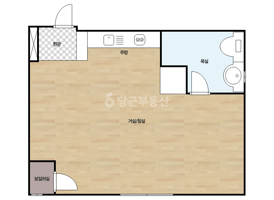 확장 평면도
