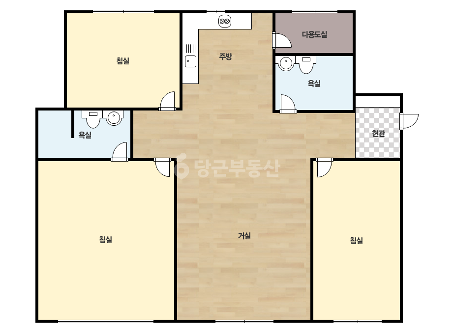 확장 평면도