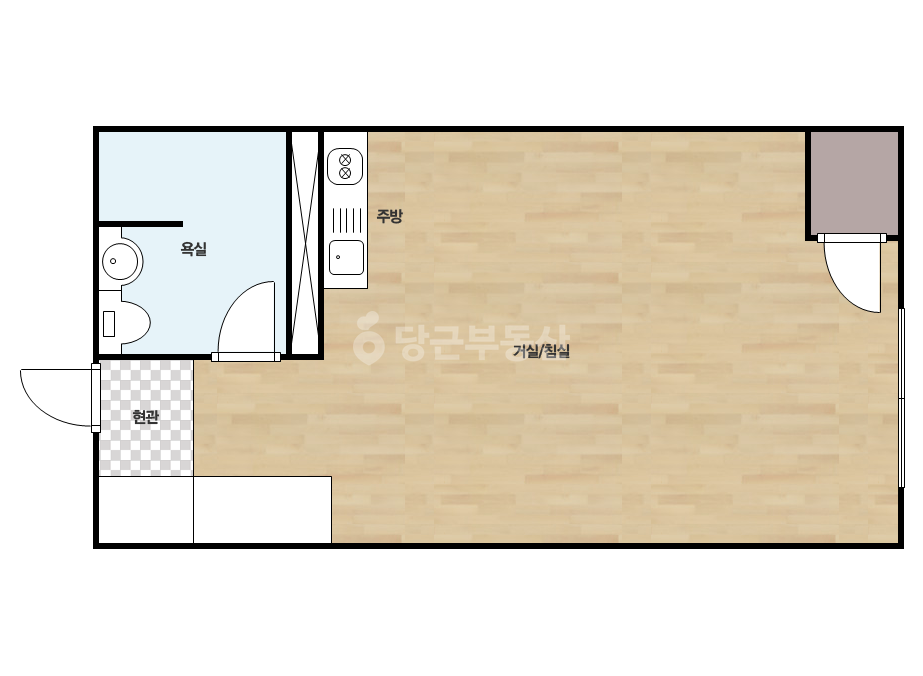 확장 평면도