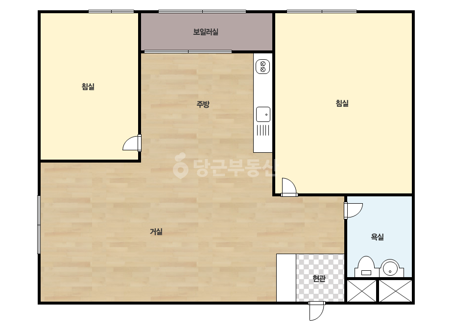 기본 평면도