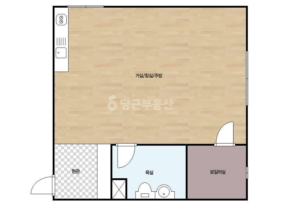 확장 평면도