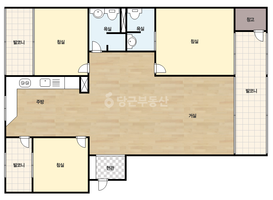 기본 평면도