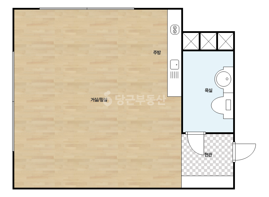 확장 평면도