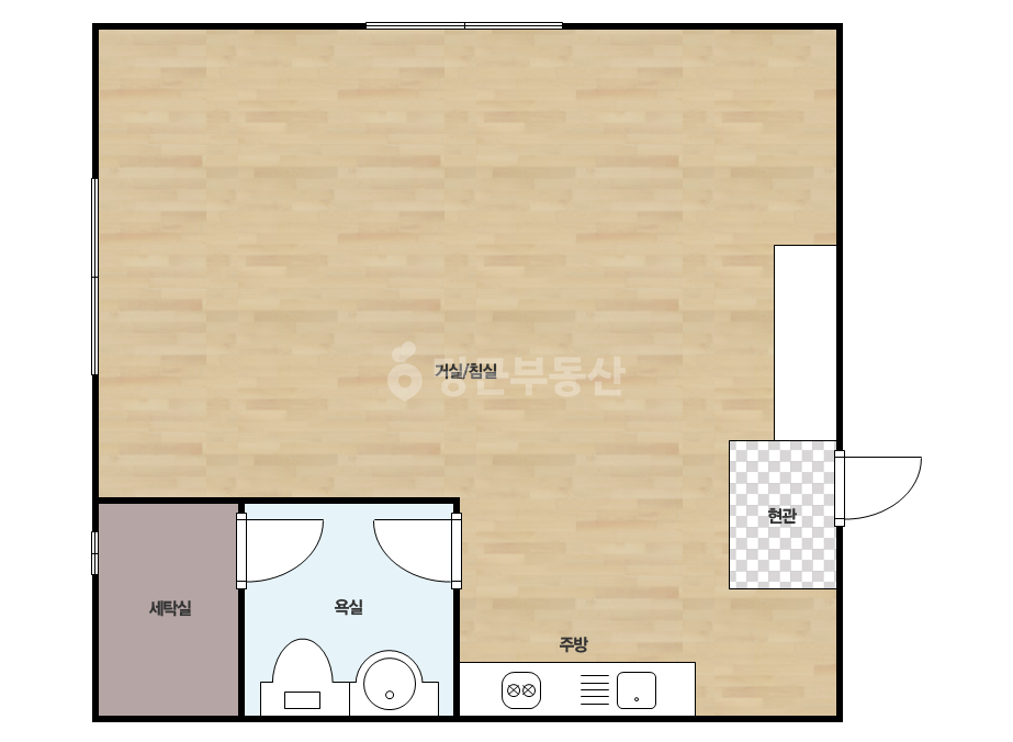 확장 평면도