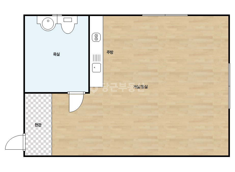 확장 평면도