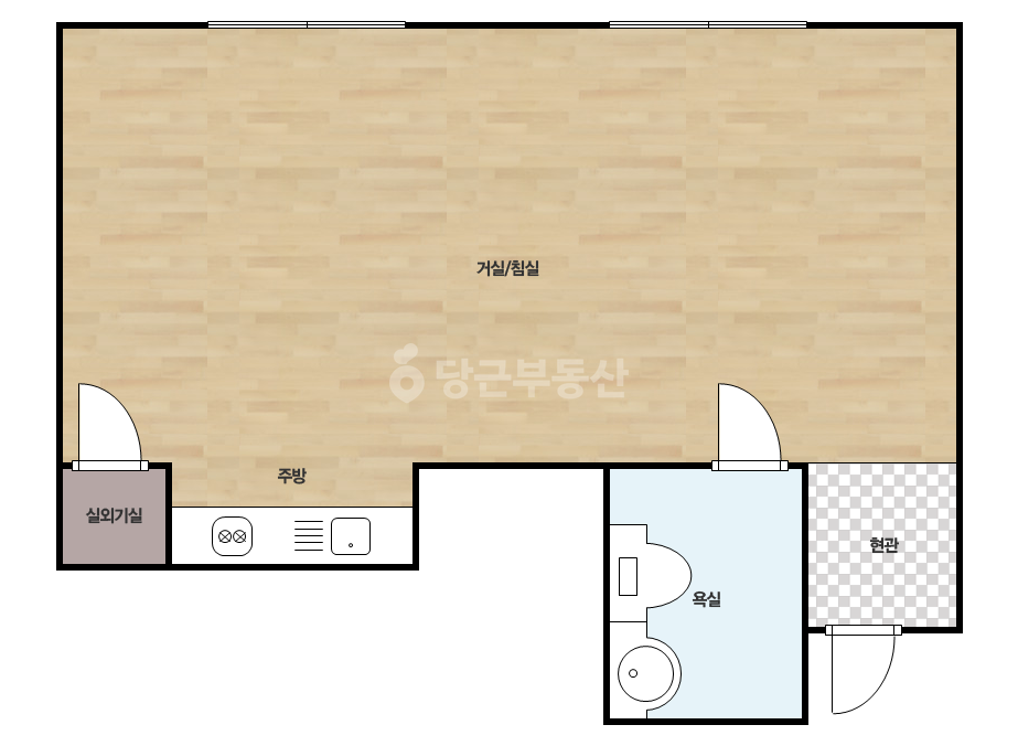 확장 평면도