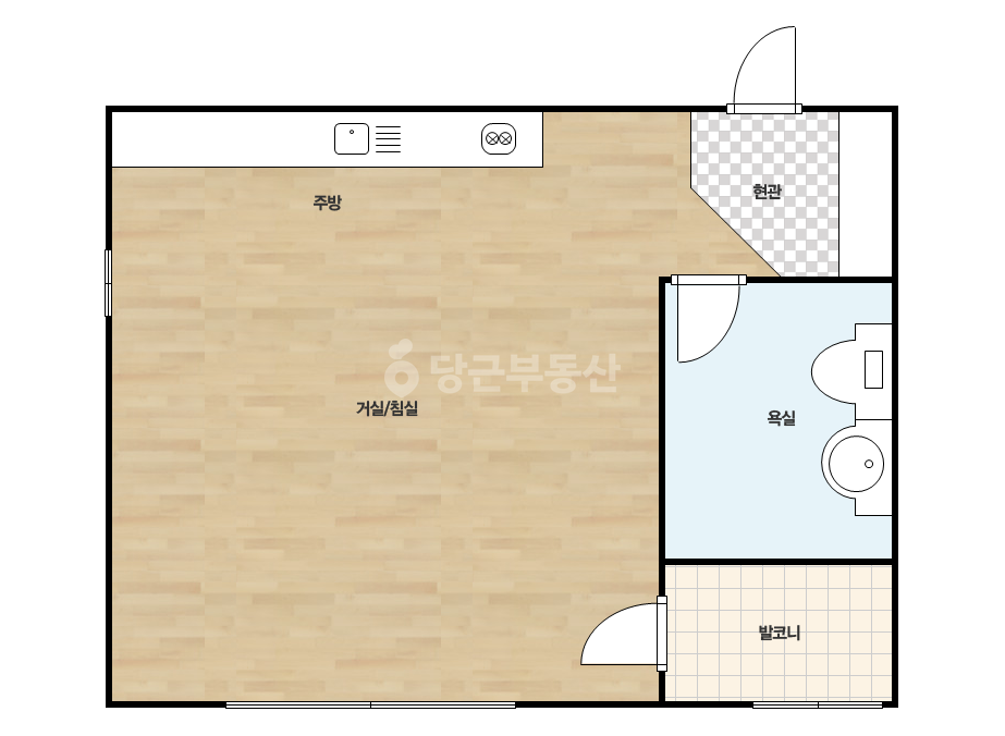 확장 평면도