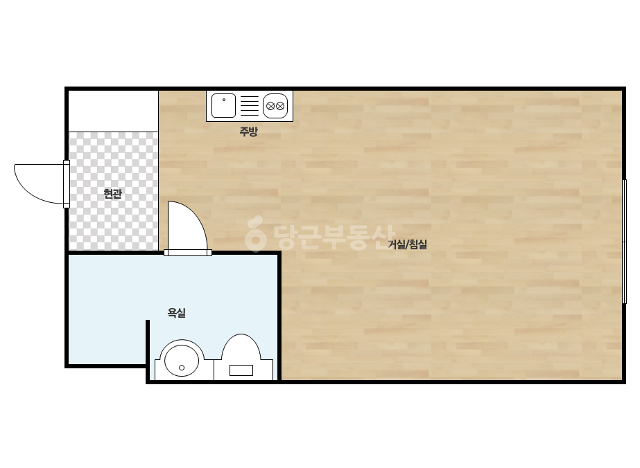 확장 평면도