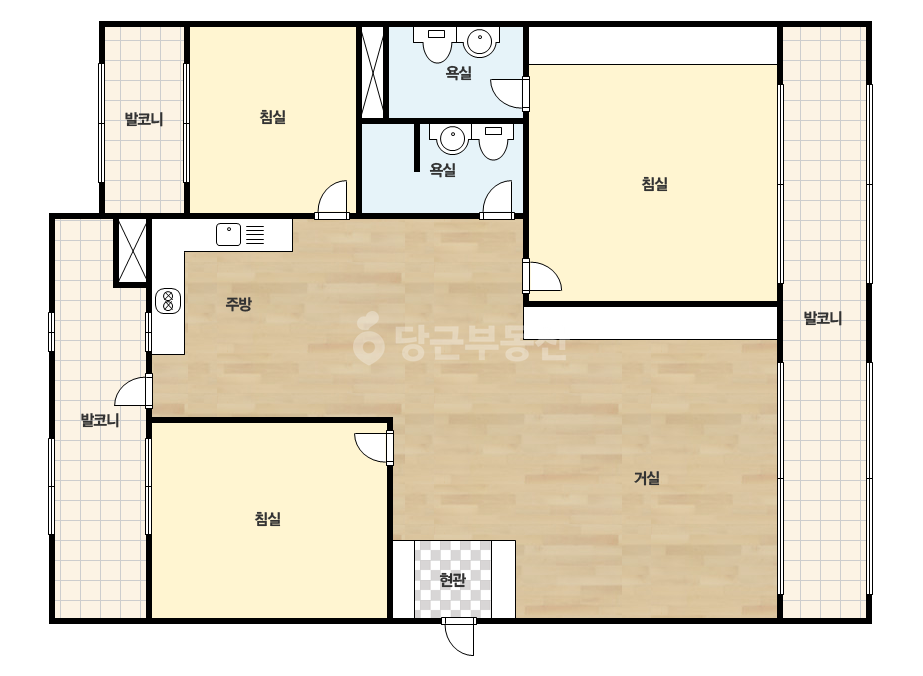 기본 평면도