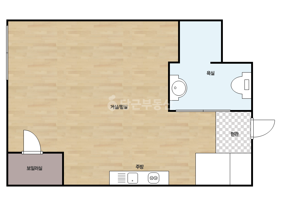 확장 평면도