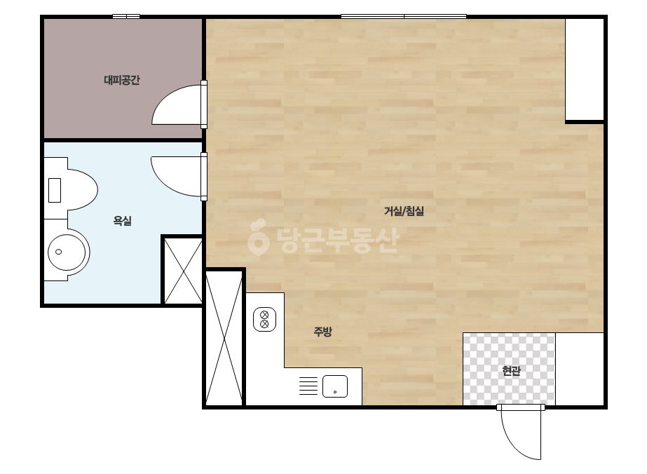 확장 평면도