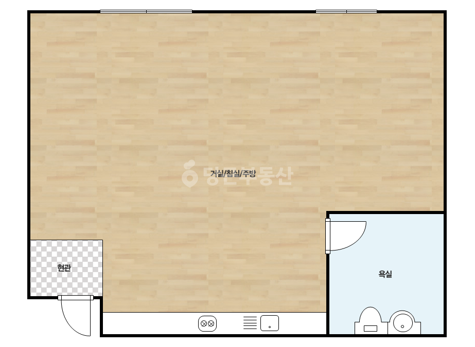 확장 평면도