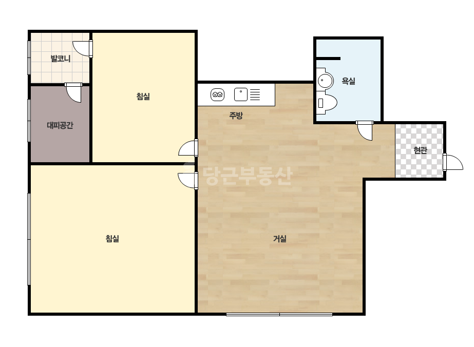 확장 평면도