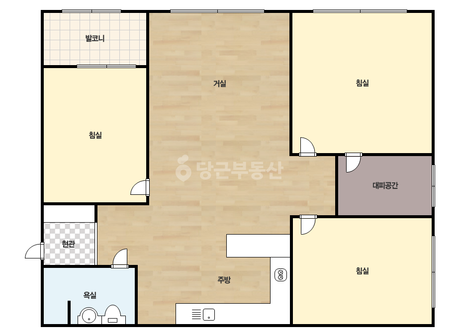 확장 평면도