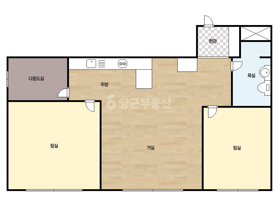 확장 평면도
