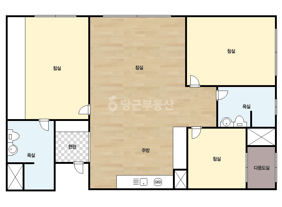 확장 평면도