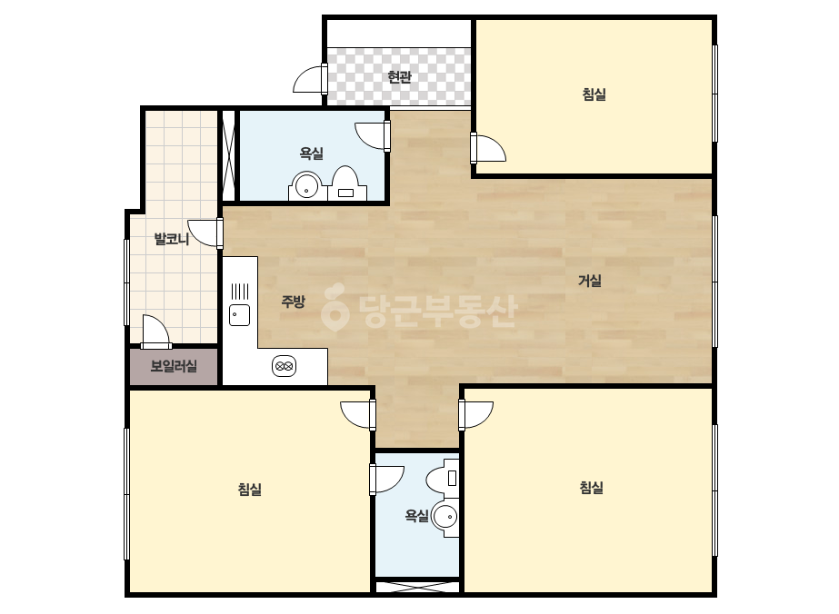 확장 평면도
