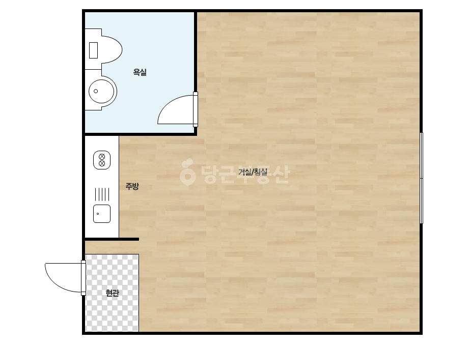 확장 평면도