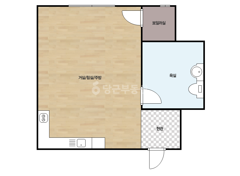 확장 평면도