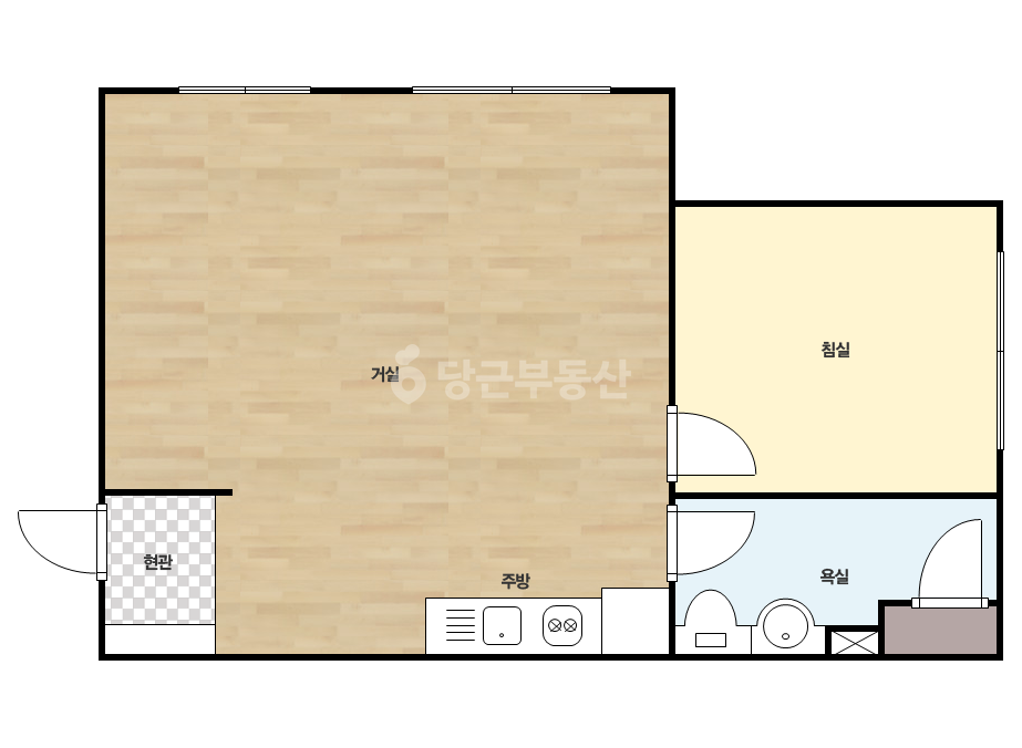 확장 평면도