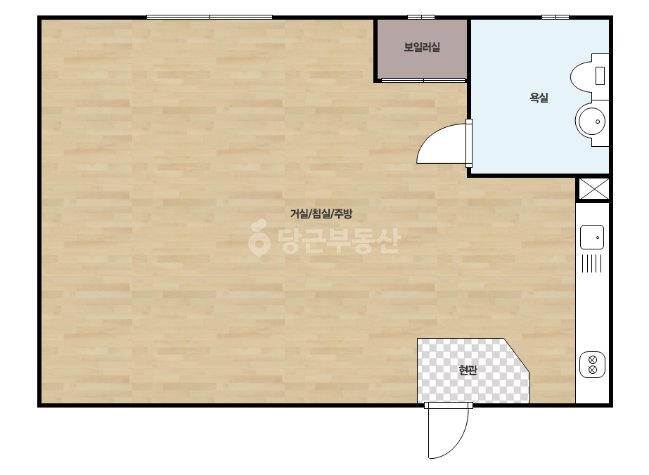 확장 평면도