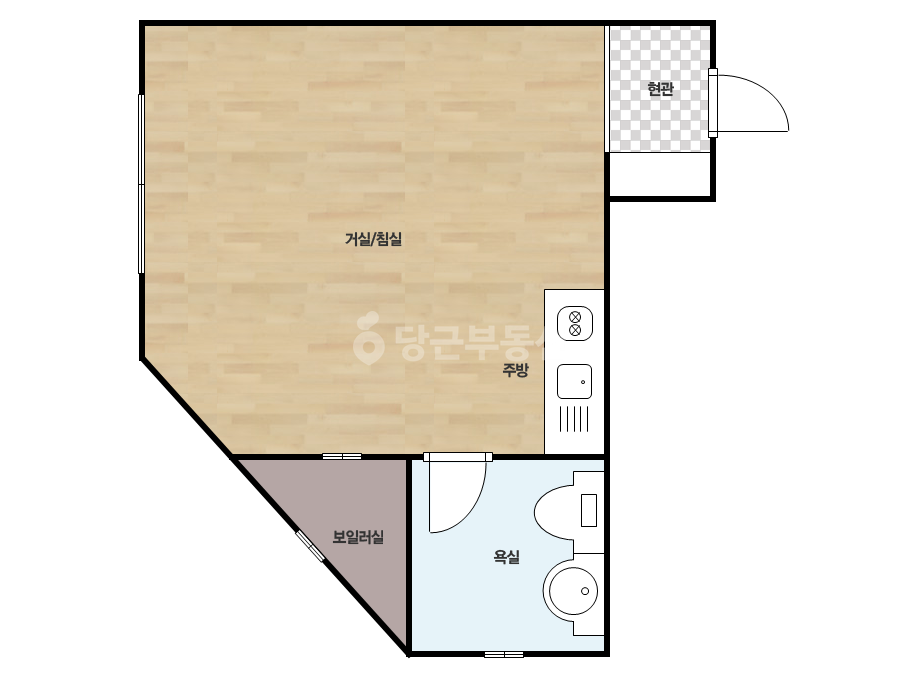 확장 평면도