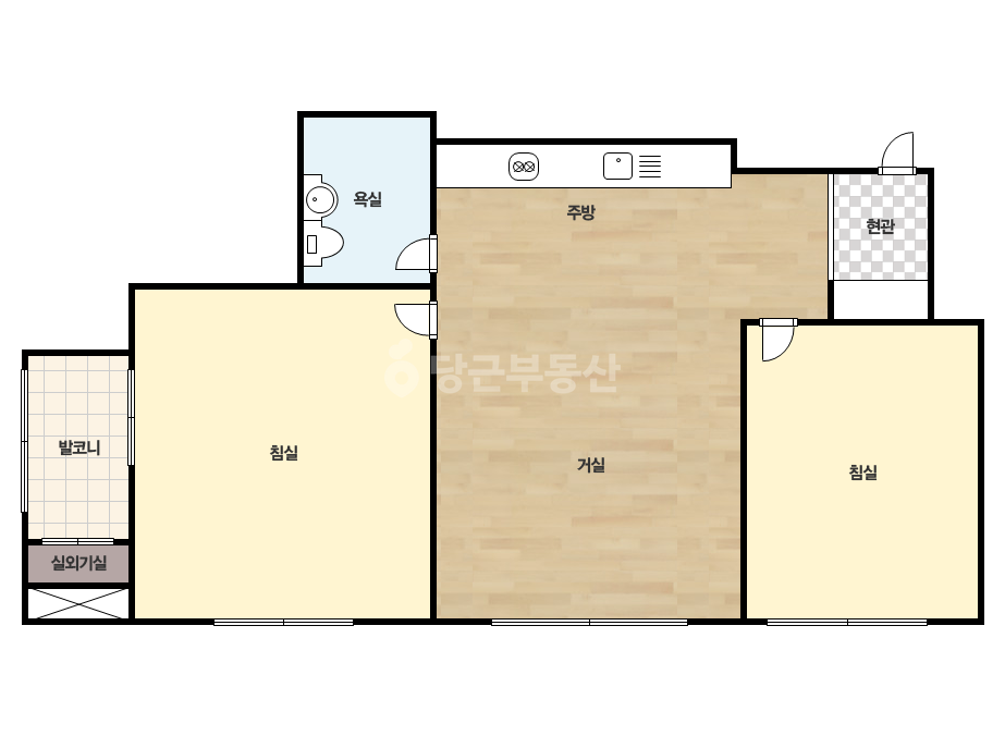 확장 평면도