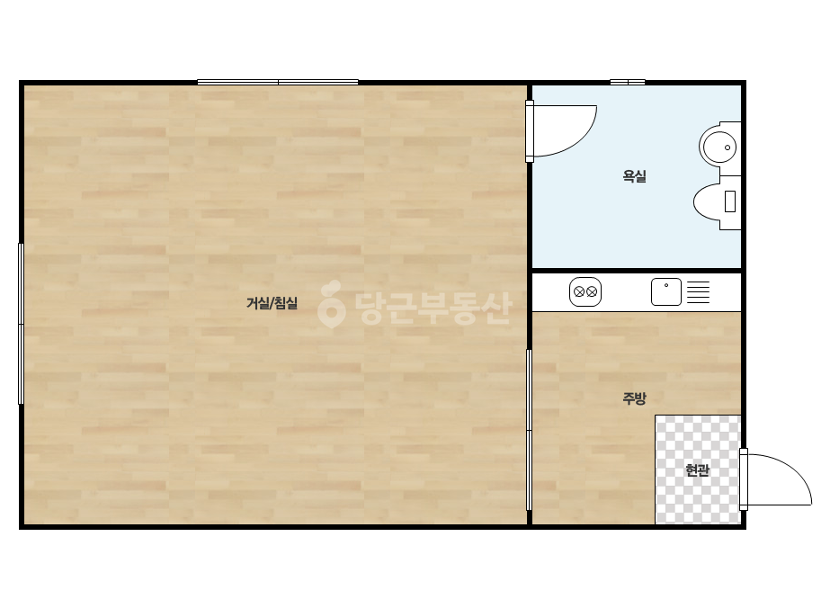 확장 평면도