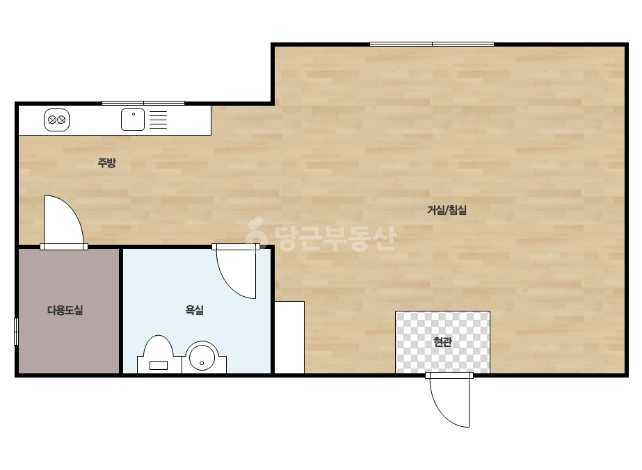 확장 평면도