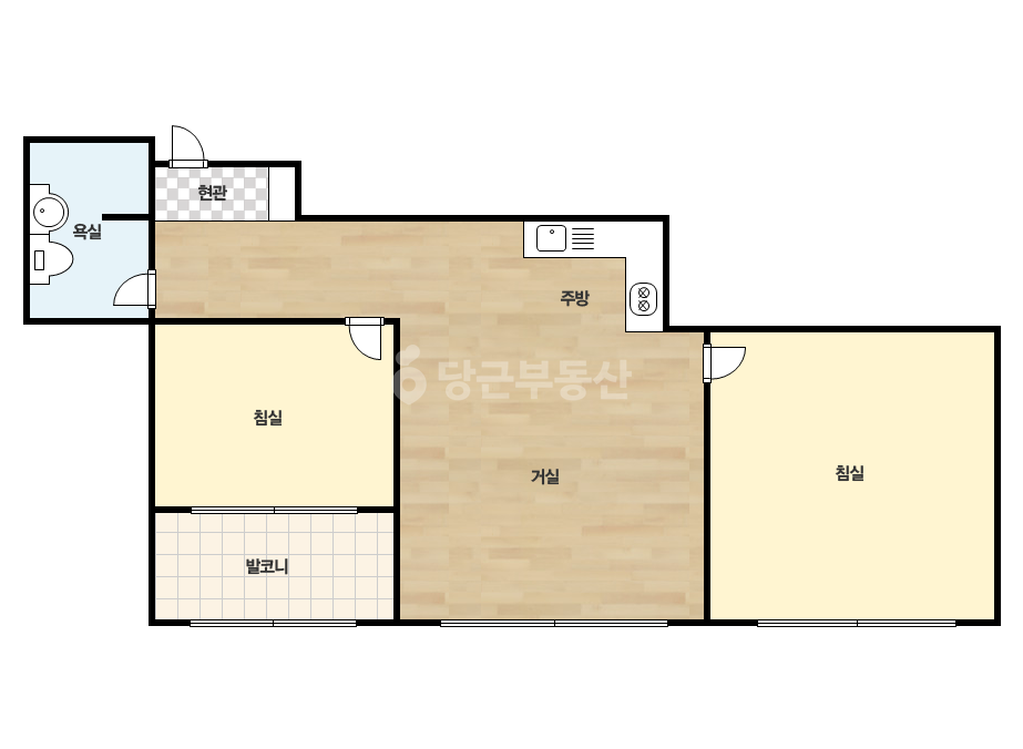 확장 평면도