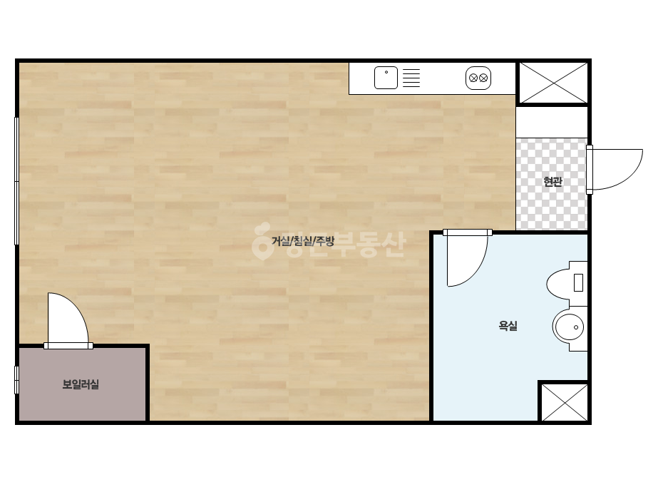 확장 평면도