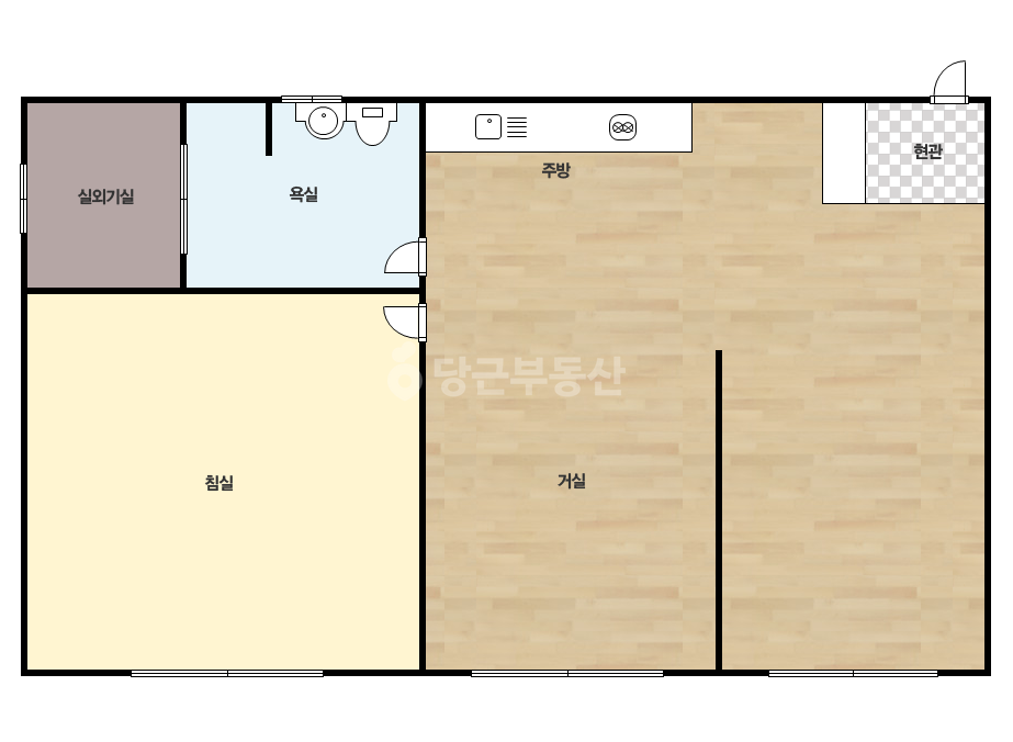 확장 평면도