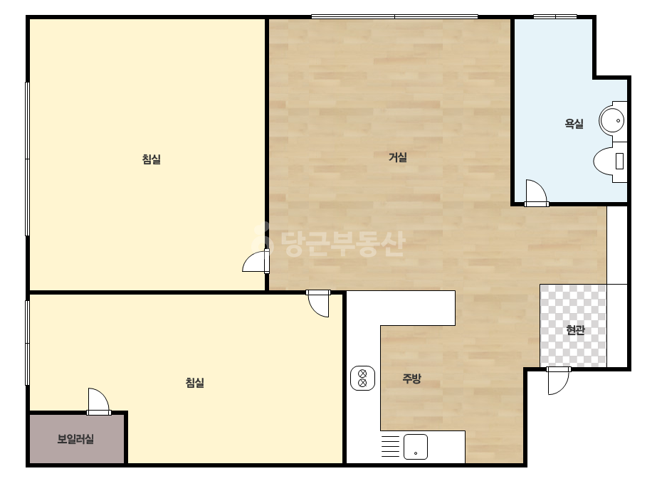 확장 평면도