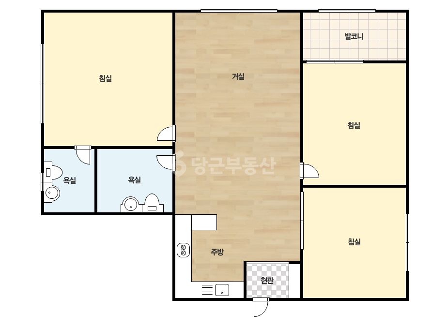 확장 평면도