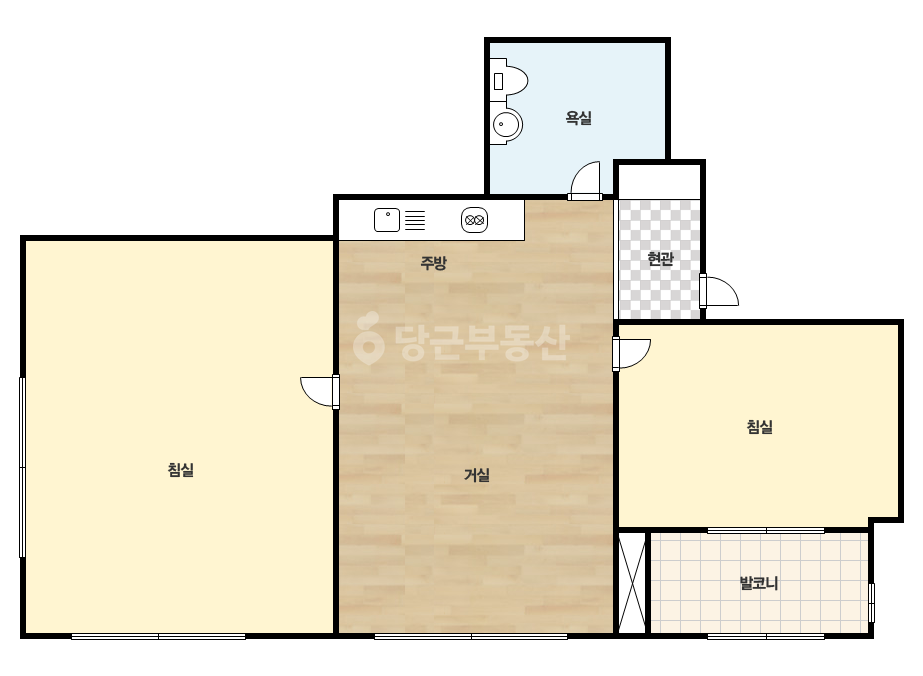 확장 평면도
