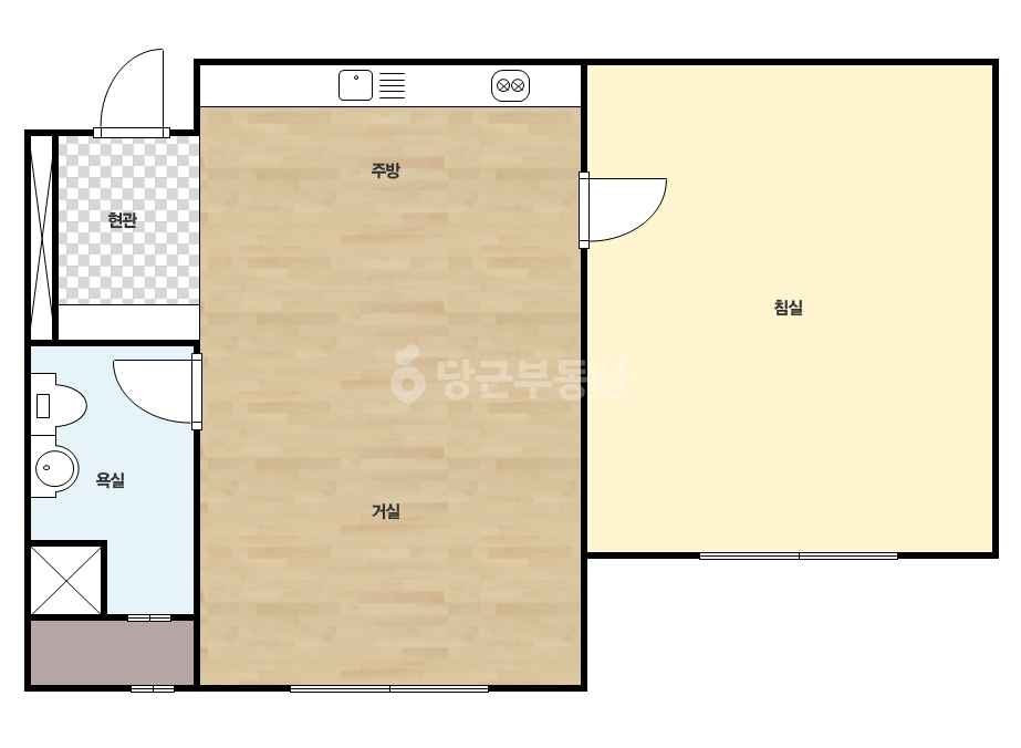확장 평면도